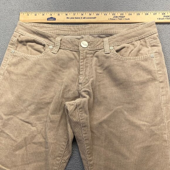 BCBGMAXAZRIA Women's Corduroy Pants Size 29,Beige,Stretch - Picture 4 of 14
